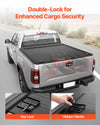 Vevor Truck Bed Tonneau Cover 5.5' Hard Retractable with T-Slot Rails for 2022–2024 Toyota Tundra New