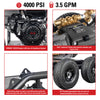 Simpson SuperPro Roll-Cage Gas Pressure Washer 4000 PSI 3.5 GPM with Honda GX270 Engine New