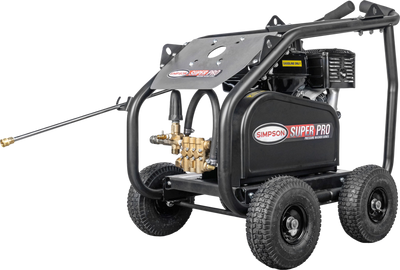Simpson Super Pro Roll-Cage Gas Pressure Washer 4200 PSI 4 GPM with Honda GX390 Engine New