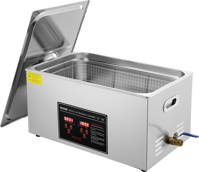 Vevor Ultrasonic Cleaner 5.8 Gal Stainless Steel 40kHz 650W Heating Function with Digital Timer New