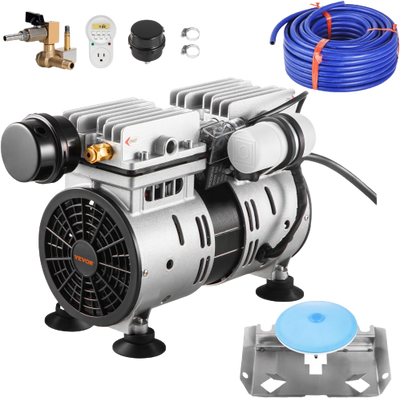 Vevor Pond Aerator 550W Power 5.2CFM 3/4 HP Includes 100' Weighted Tubing & Diffuser New