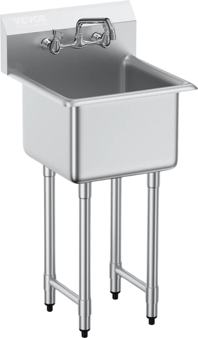 Vevor Stainless Steel Prep and Utility Sink 18