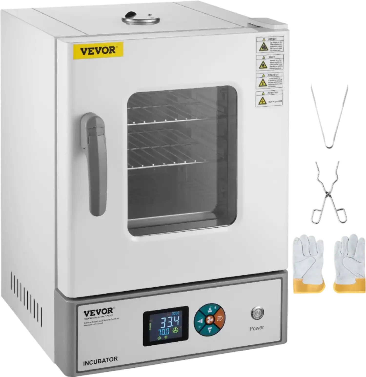Vevor 20L Lab Incubator with Precise PID 32–158°F Temperature Control New