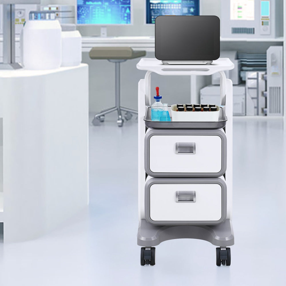 Laboratoriumwagen, Roestvrijstalen Wagen Met 2 Planken, Laboratoriumserveerwagen Met Zwenkwielen Laboratoriumwagen Tandartswagen Voor Kliniek Laboratorium Ziekenhuis Salon 385 X 548 X 865 Mm P 010869081715 Laboratoriumwagen, Roestvrijstalen Wagen Met 2 Planken, Laboratoriumserveerwagen Met Zwenkwielen Laboratoriumwagen Tandartswagen Voor Kliniek Laboratorium Ziekenhuis Salon 385 X 548 X 865 Mm P 010869081715