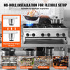 Vevor Commercial Gas Range Stove 168000 BTU 6-Burner Countertop Stainless Steel New