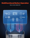 Vevor Commercial Slushy Machine 2 Tank 3.17 Gal Each with Digital Controls and Auto Cleaning New