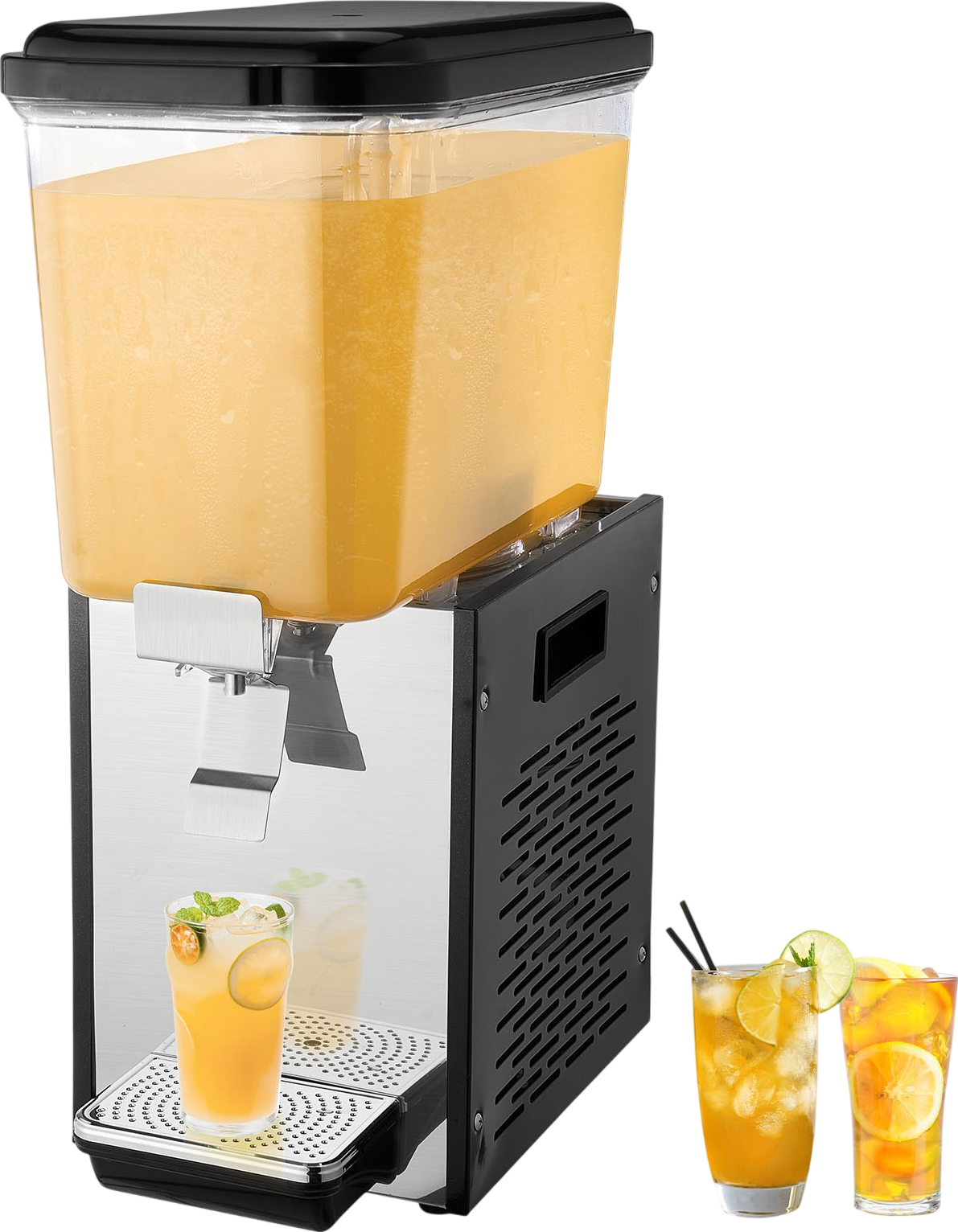 Vevor Commercial Beverage Dispenser 4.8 Gal Tank Cold Beverage Machine New