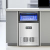 Vevor Commercial Ice Maker 130 Lbs/24H Freestanding Machine with 33 Lbs Storage New