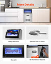Vevor Commercial Ice Maker 130 Lbs/24H Freestanding Machine with 33 Lbs Storage New