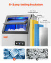 Vevor Commercial Ice Maker 120 Lb/24H Freestanding with 36-Cube Tray and 28 Lb Storage New