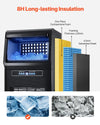 Vevor Commercial Ice Maker 80 Lbs/Day with 12 Lbs Storage and Self-Cleaning New