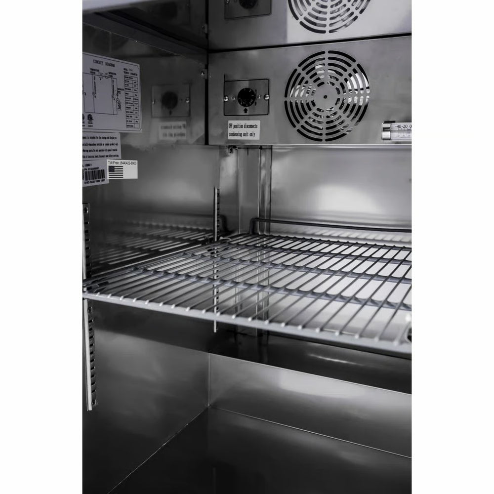 SABA Back Bar Cooler 23" Glass Door Stainless Steel SBB-27-23G New