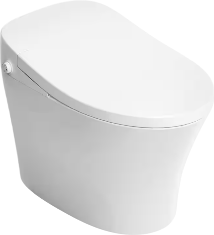 Anzzi TL-ST823WH Envo Vail Bidet Toilet Smart 1.28 GPF Elongated with Remote Control and Heated Seat New