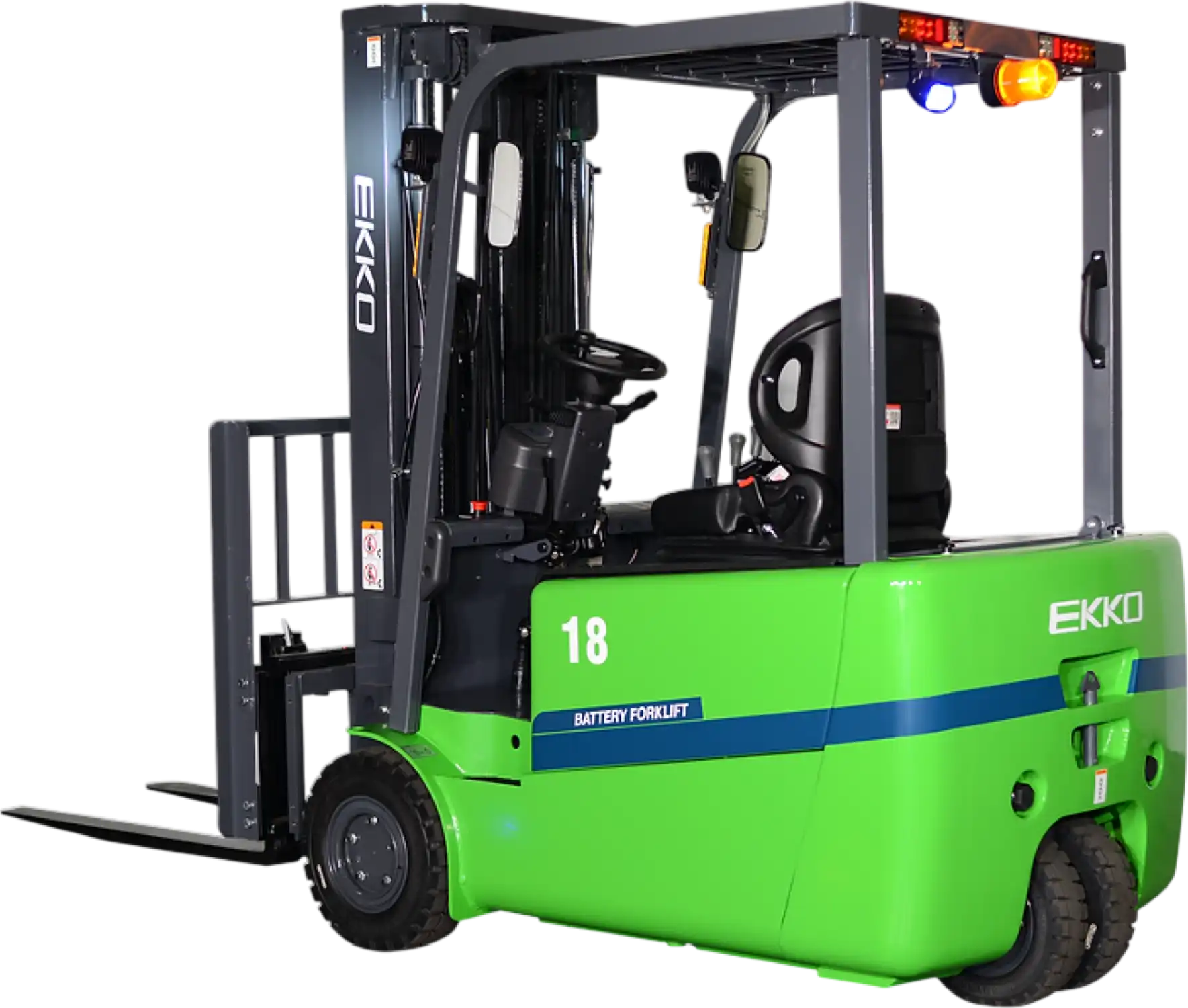 Ekko EK18AT-216LI Lithium Forklift 3-Wheel 216
