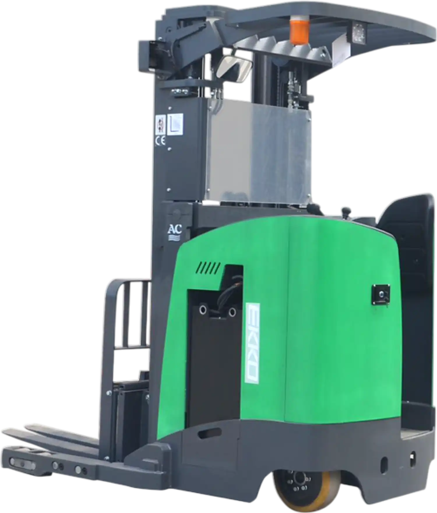 Ekko Stand-Up Reach Truck Narrow Aisle 196