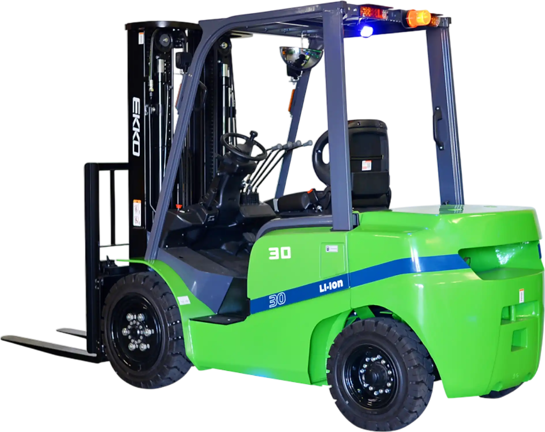 Ekko Forklift Lithium-Powered Side-Shift 185