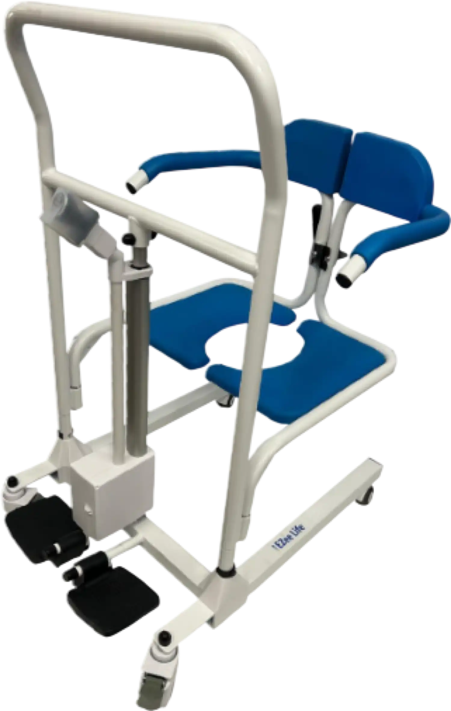 Healthline Medical 4-in-1 Transfer Electric Lift Shower Commode Chair CH3075 New