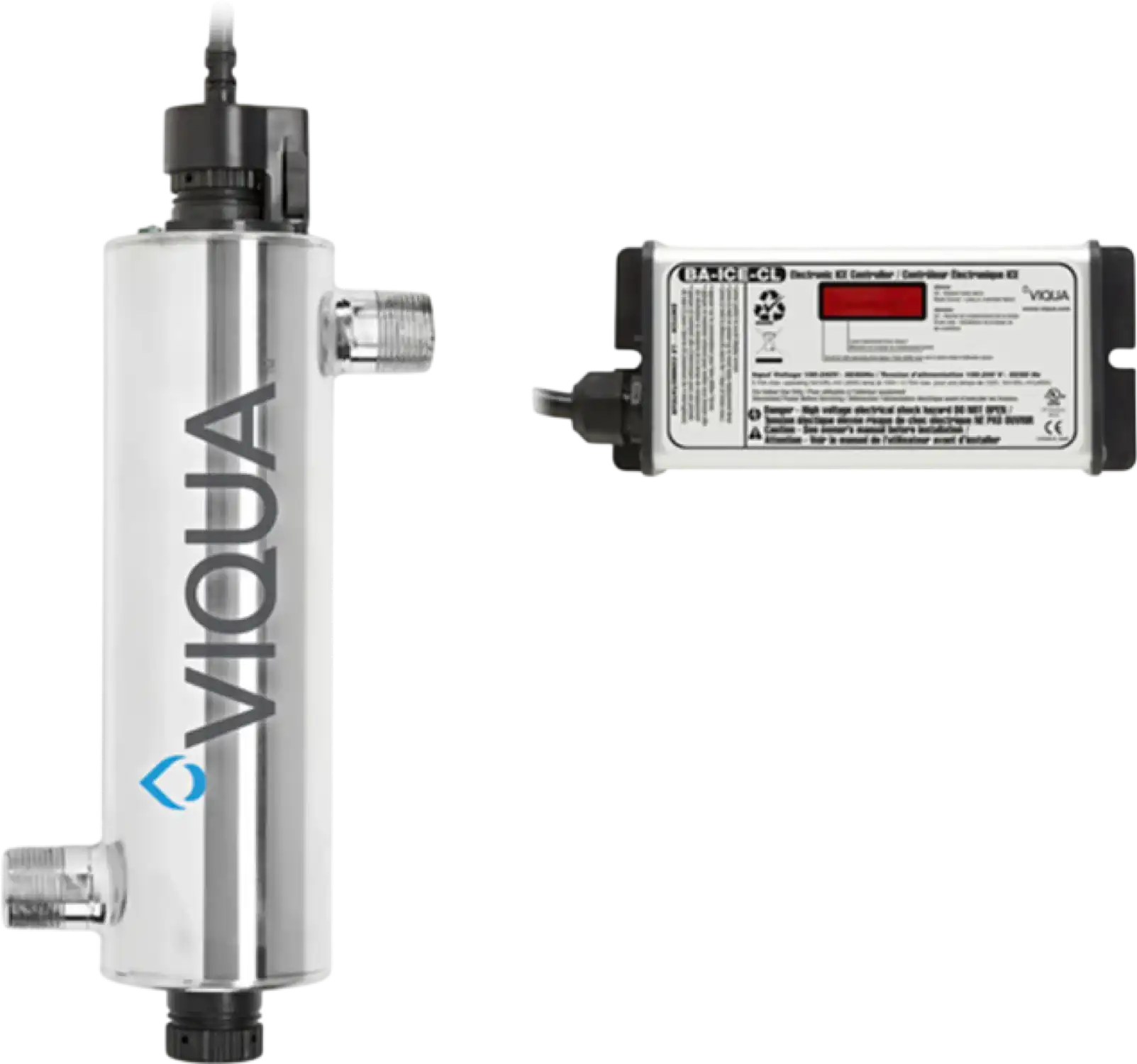 Viqua VH200 Whole Home UV Water Treatment System 9 GPM Stainless Steel New