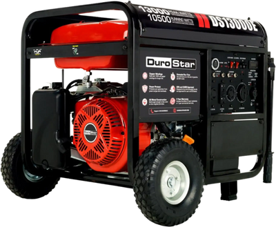 DuroMax / DuroStar DS13000E 10500W/13000W Electric Start Gas Generator New (Red Version of XP13000E)