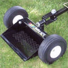 LandShark PS100B-1038-1 Sulky 38" Platform Fixed Two-Wheel Universal Mount Black New
