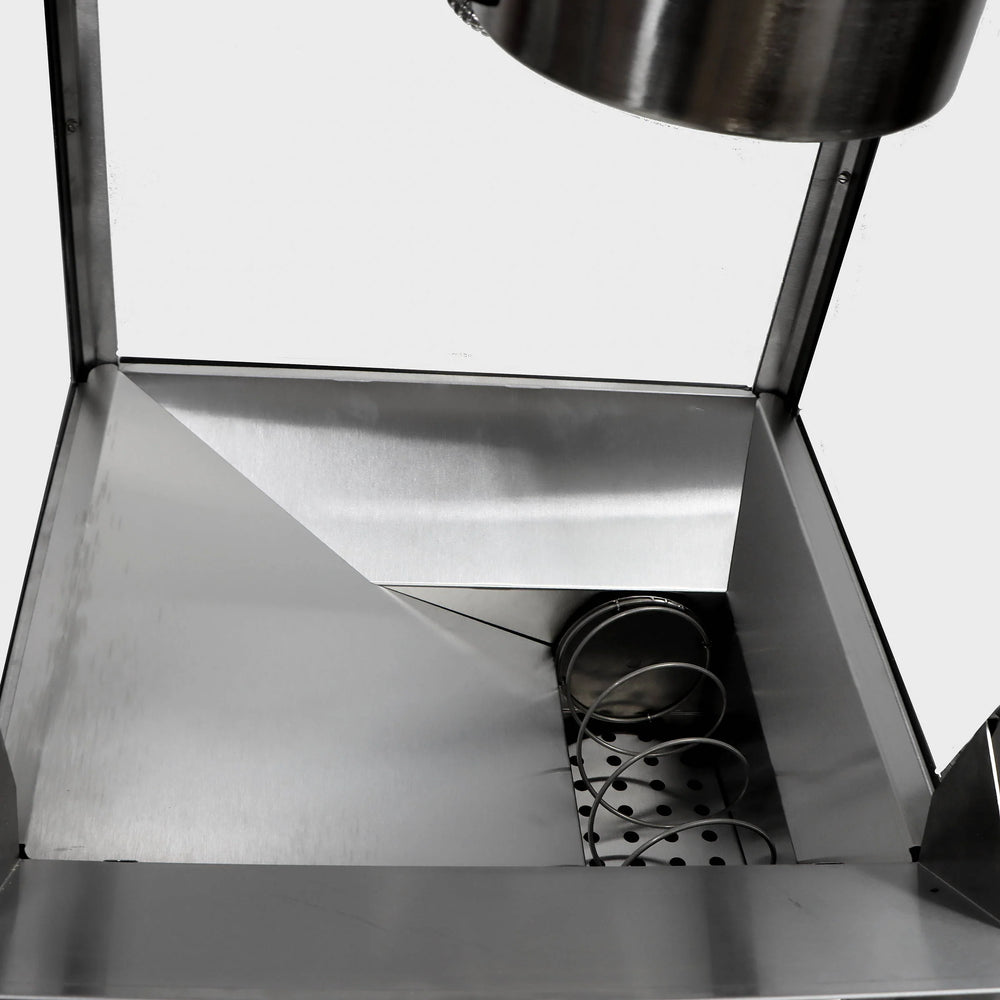 Paragon Auto Serve Popcorn Machine 8 Oz Kettle Front Access Stainless Steel New