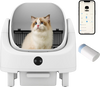 Self-Cleaning Open-Top Cat Litter Box with APP Control for Multi-Cat