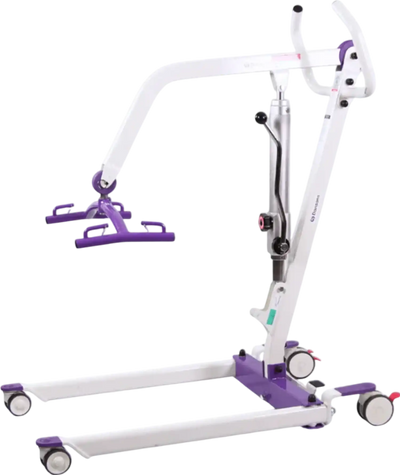 Dansons Medical PL350H Compact Patient Lift Hydraulic 350 Lbs Capacity New