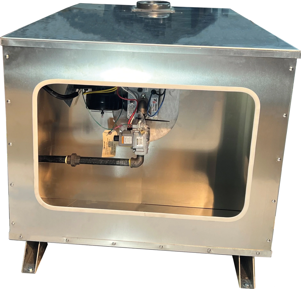 EcoJohn WC48 SepticJohn 150 Gal./Day Wastewater Incinerator Septic Alternative New