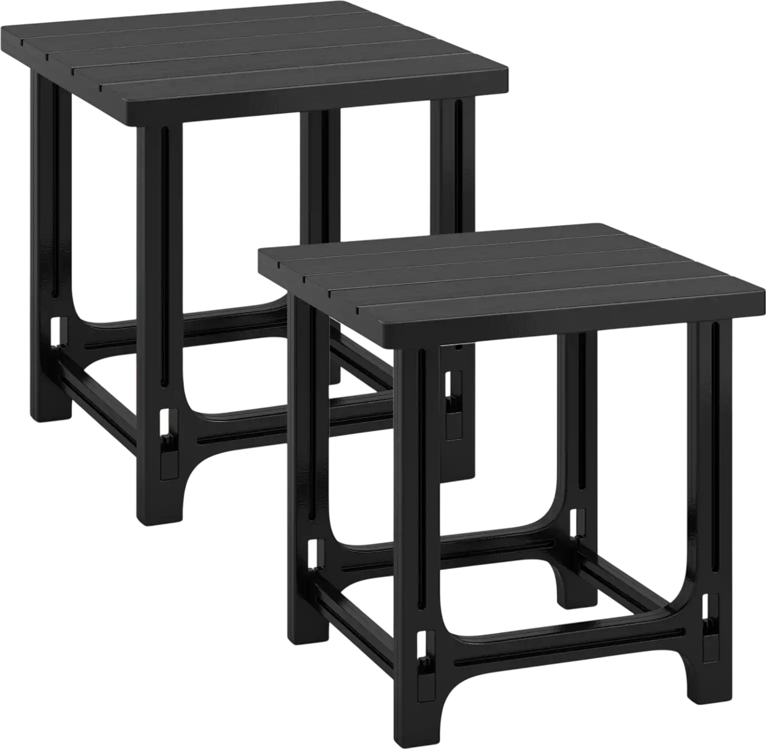 Costway Outdoor Adirondack Side Table Set of 2 18