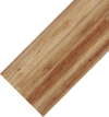 Close-up of brown vinyl plank flooring with 3D wood grain design, waterproof and scratch-resistant for versatile use.
