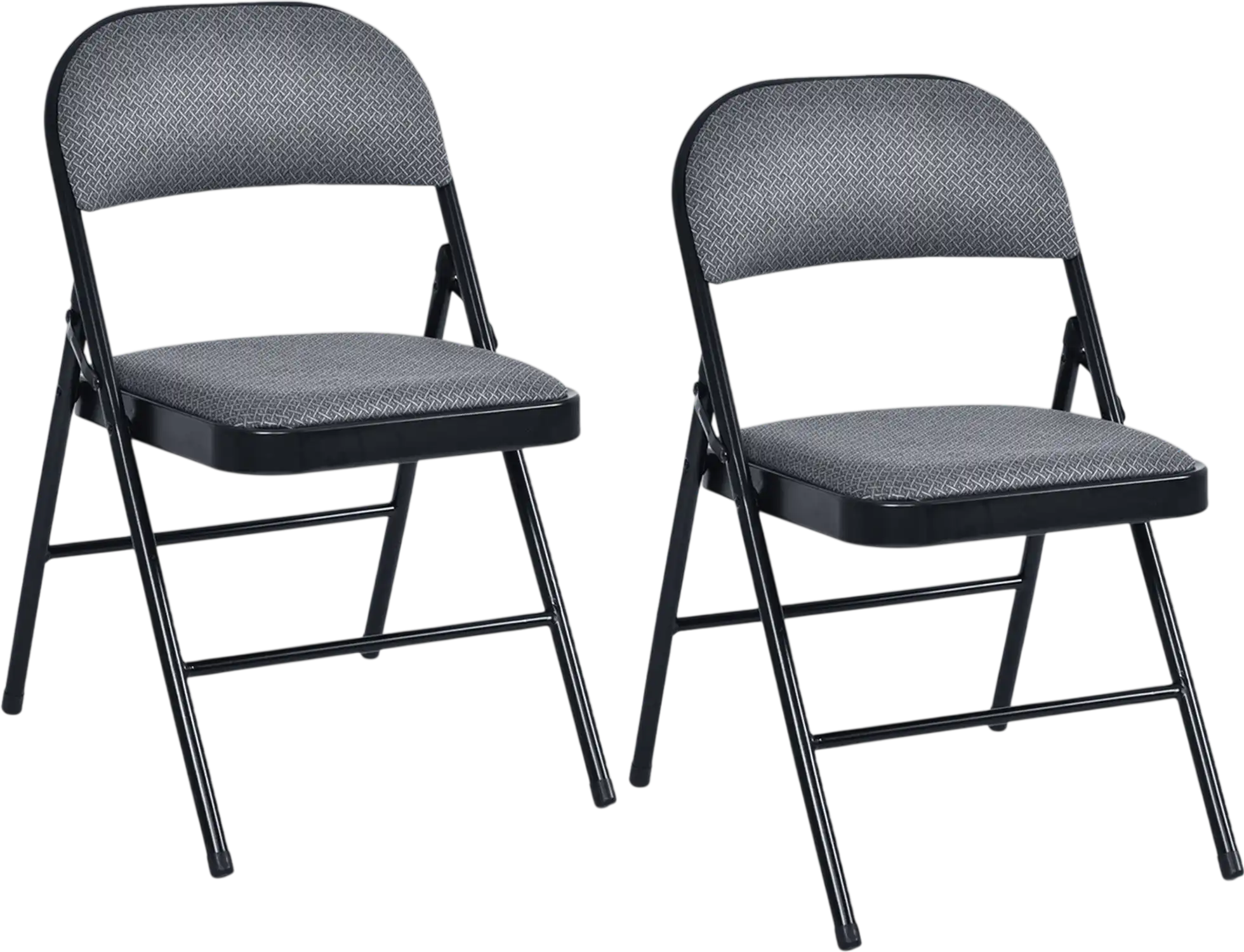 Costway Foldable Padded Fabric Back Office Chair Set 23864715 New
