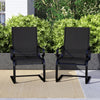 Set of 2 Patio Chairs with Quick-drying and Breathable Fabric for Backyard - Gallery View 3 of 9