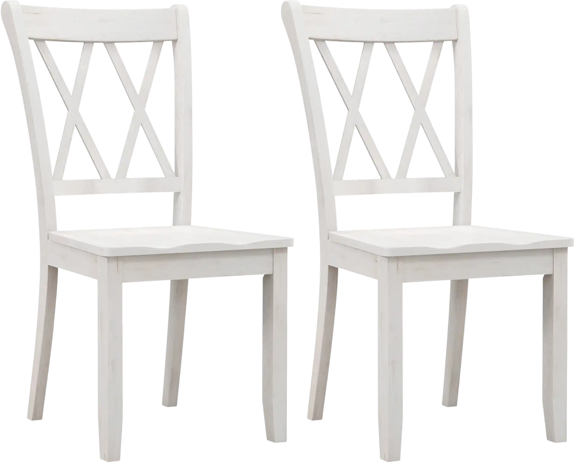 Costway Set of 2 Wooden Dining Chairs Mid Century Farmhouse Kitchen 71452306 New