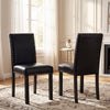Set of 4 Dining Chairs with Solid Rubber and Wood Legs - Gallery View 1 of 10