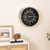 13.5/17.5 Inch Silent Wall Clock with Silver Frame-S - Gallery View 1 of 9