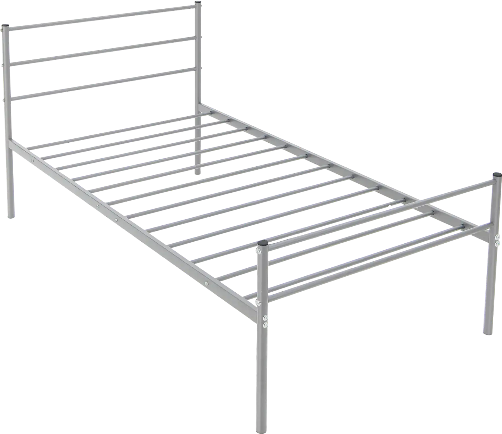 Costway Twin Metal Platform Bed Frame with Headboard 45706298 New