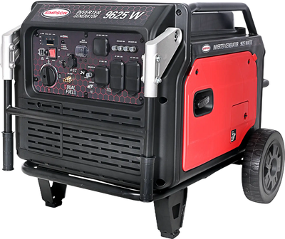 Simpson SGS7796 Generator 7700/9625W Inverter Dual Fuel Gas Propane Electric Start CO Sensor New