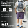 2-in-1 Commercial Backpack Vacuum & Blower 6 Qt