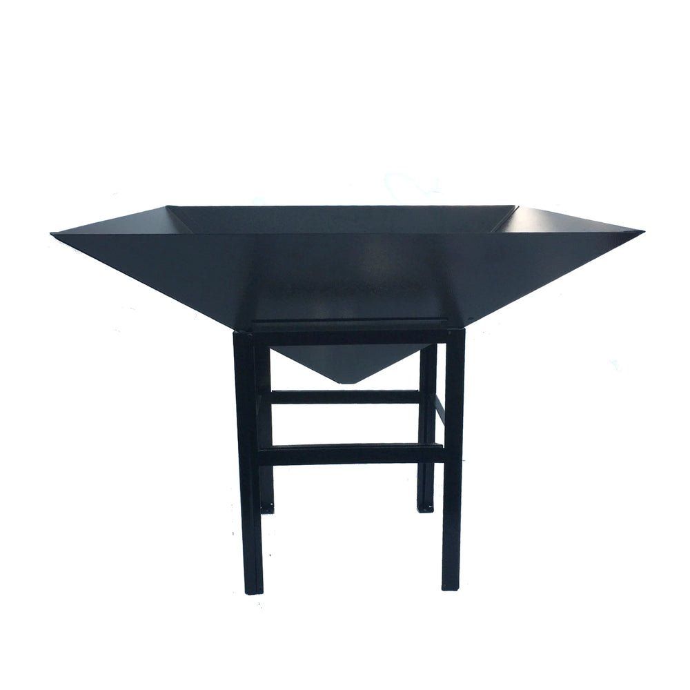 Paragon Geometric Metal Planter 25" x 25" Steel with Stand New