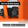 72" 3 Point PTO Snow Blower 24" Impeller Diameter 360° Snow Chute (PTO Shaft Included with Slip Clutch),  30-75 HP,  TSB72T