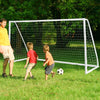 12 x 6 Feet Soccer Goal with Strong PVC Frame and High-Strength Netting - Gallery View 1 of 10