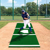 Softball Pitching Mat 10 x 3 Feet Softball Training Aid-Green - Gallery View 1 of 10