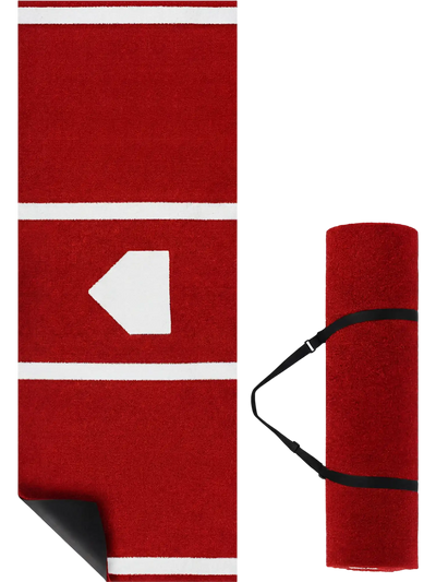 Costway Softball Pitching Mat Training Aid 10' x 3' 22392306 New