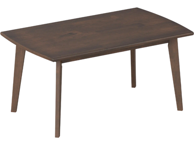 Costway Solid Wood Modern Coffee Table Tapered Legs 69766631 New