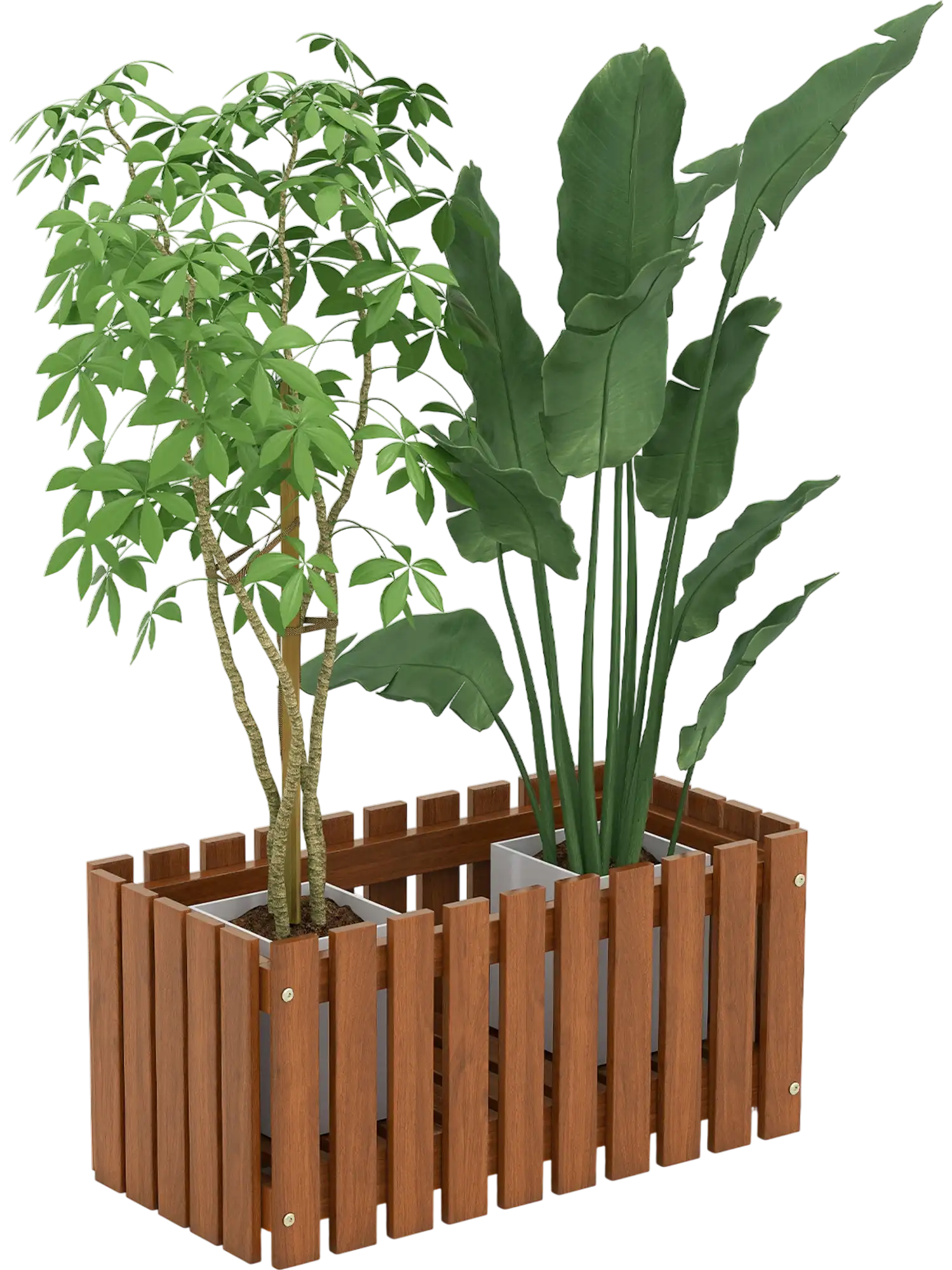 Costway Solid Wood Raised Garden Bed for Flowers Vegetables 77798160 New