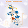 Multi-level Space Theme Cat Tree with UFO perch and sisal scratching posts, perfect for climbing and lounging.