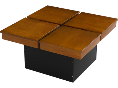 Costway Mid Century Modern Square Coffee Table 10205009 New