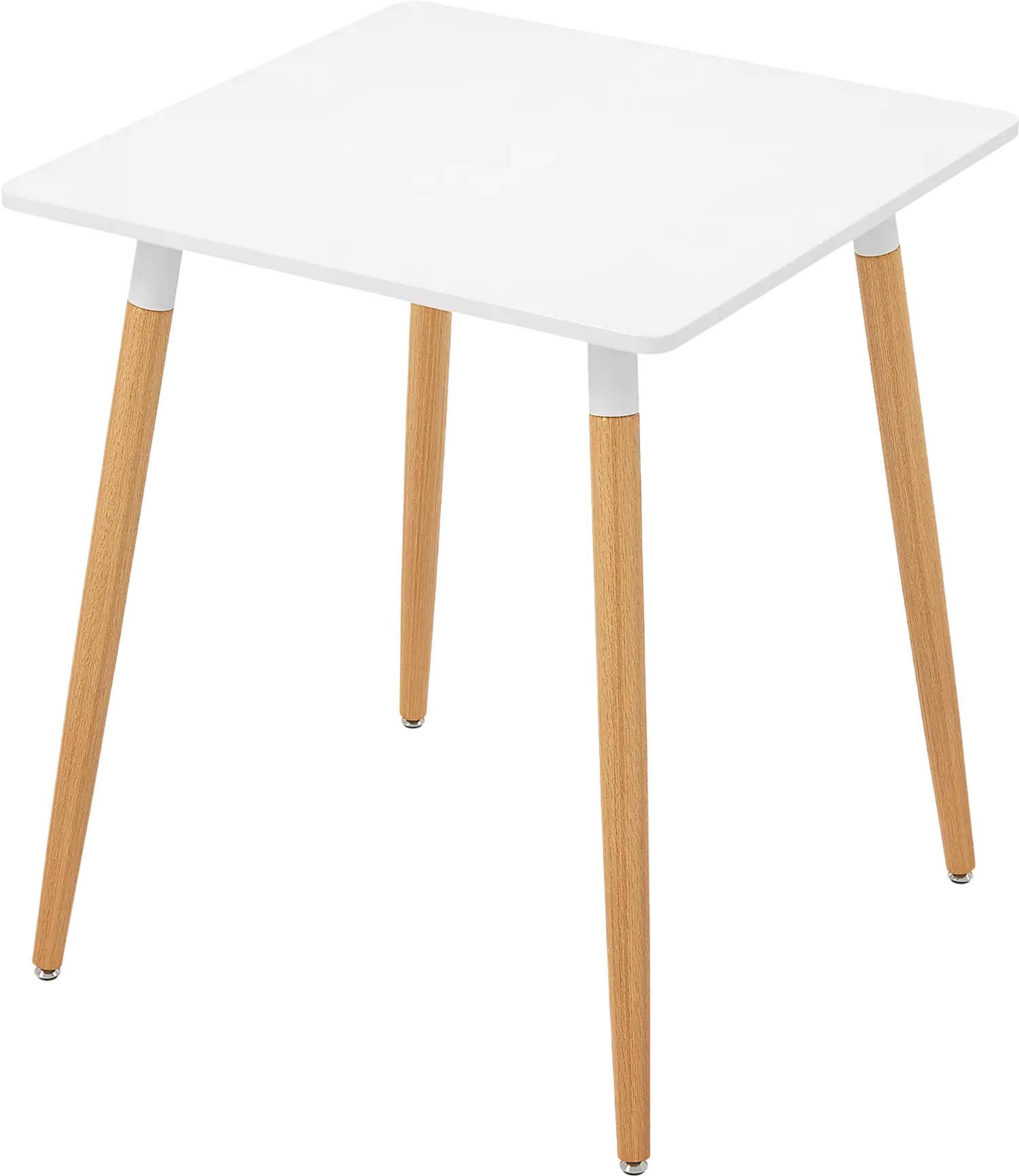 Costway Square Dining Table Adjustable Foot Pads Dining Room Kitchen 456289173 New