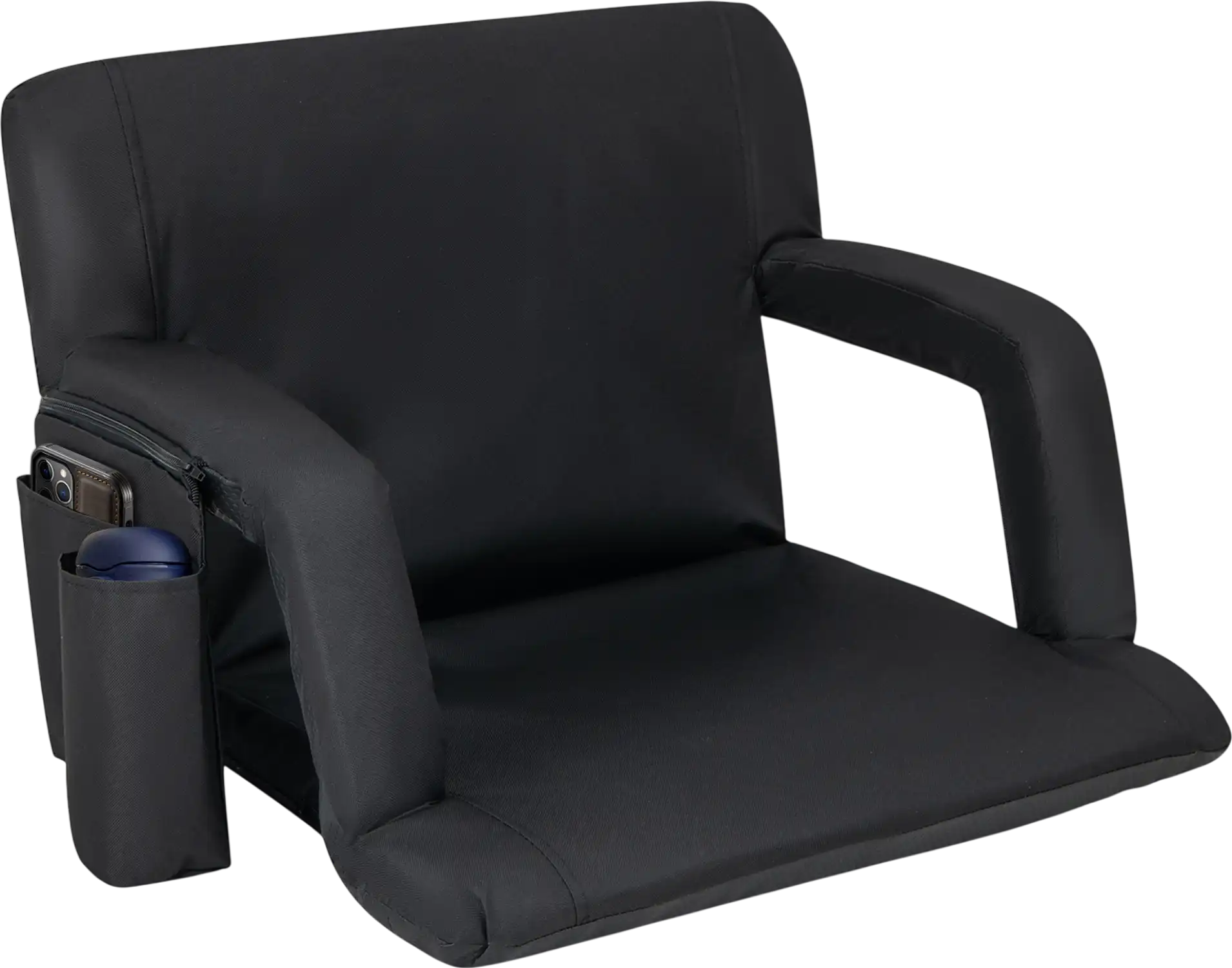 Costway Stadium Seat Bleacher Chair Back Support 6-Position 91465378 New