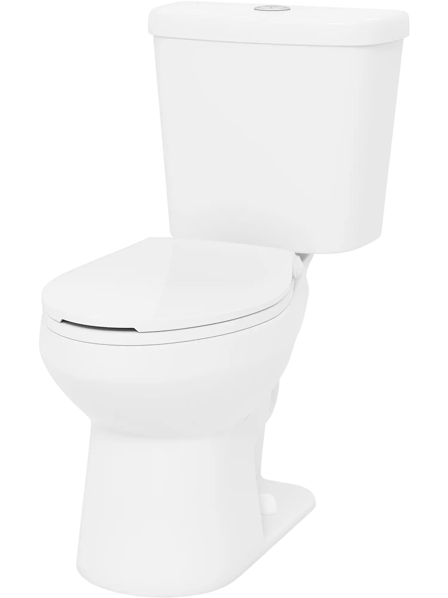 Costway Standard Elongated Toilet 17.5